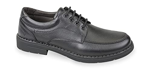 Valleverde Stringata Uomo 20840 in Pelle Nero
