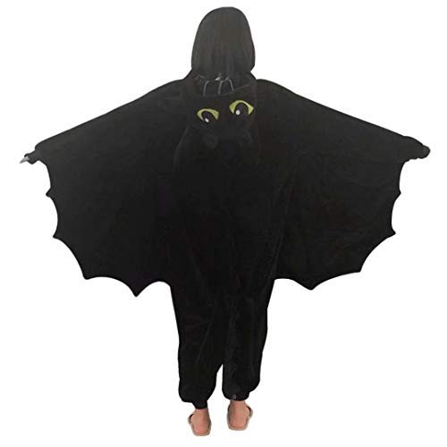 Buy Toothless Onesie Pajamas Dragon Animal Jumpsuit Wing Zipper Footed