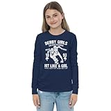Photo Gallery trendyfemz derby girls ladies women design on a sporty style for youth long sleeve tee