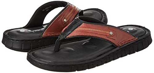 Image of Red Chief Men's Leather Slippers