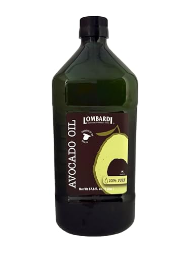 LOMBARDI 100% Pure Avocado Oil for Cooking - 2 L