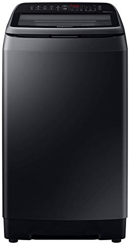 Image of Samsung 6.5 Kg Inverter 5 star Fully-Automatic Top Loading Washing Machine (WA65N4571VV /TL, Black Caviar, ActivWash+)