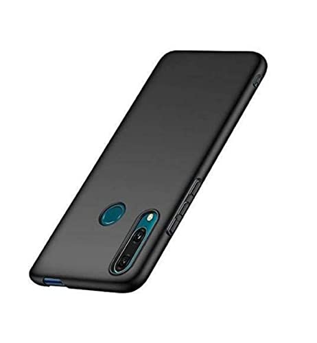 Image of Mobile Back Cover Case for Honor 9X (Silicone Case|CameraProtection|Black SC1510)