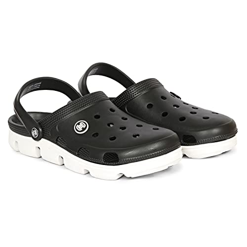 Image of MOZAFIA Leo Mens ANOTAMICAL Cupping Sole | Adjustable Back Strap Sandal to Slider | Ultra Light and Highly Flexible EVA Sandals | Clogs for Casual WEAR|Beige