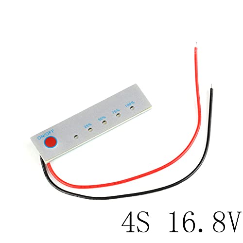 4S 16.8V 18650 Lithium Battery Capacity Indicator Power Level Tester BMS Li-ion Charge Discharge PCB Module 18650 LCD