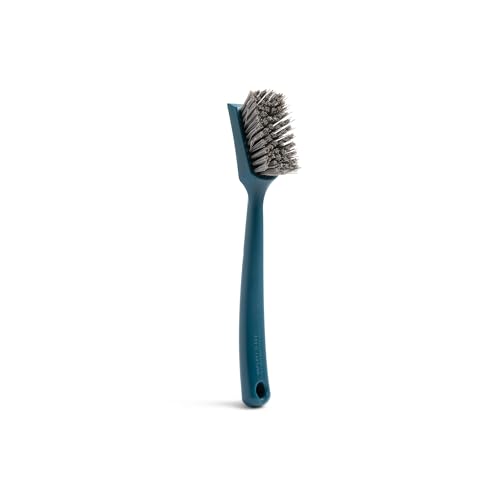 Image of Full Circle Clean Ocean Dish Brush, Comfortable Grip, Sustainably Made 100% From Recycled Ghost Fishing Nets, Safe for Nonstick