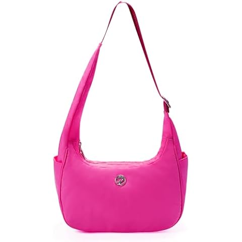 Mini Shoulder Bag For Women Small Pink Purse And Ladies Handbags Nylon Crescent Bag Hobo Tote Bag For Women Work Cover