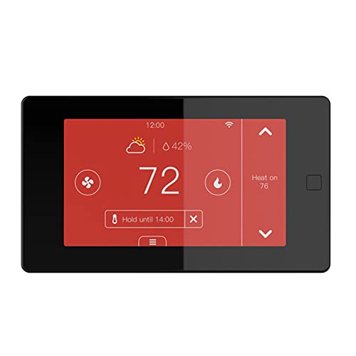 Begchy Termostato Inteligente WiFi Tuya Pantalla LCD Controlador de Temperatura de Pantalla TáCtil para CalefaccióN de Suelo EléCtrico Caldera de Agua/Gas