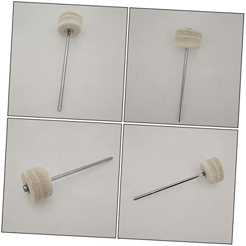Kit 3 martillos para pedal de bombo blanco miniatura 5