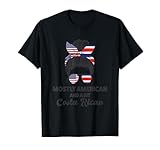 meist amerikanisch und costaricanisch halb amerikanisch -costarican T-Shirt