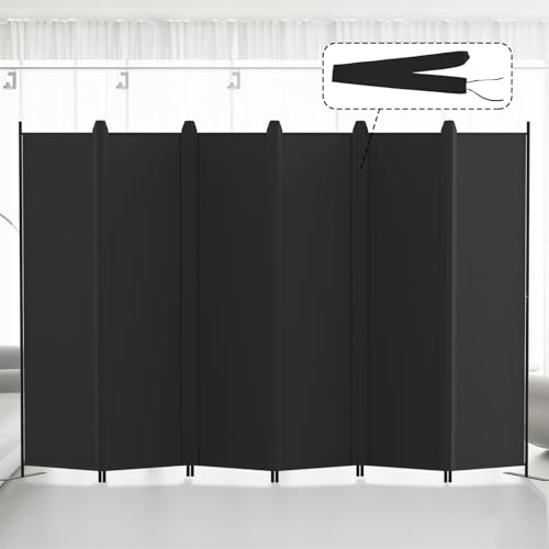 La Mejor Recopilación de Biombos que puedes comprar esta semana. 47 Kokorona Divisor de habitación de 6 paneles, divisor de pared plegable de 6 pies de alto, visualización de privacidad portátil, divisor de habitación no empotrado para...