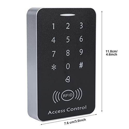 Contrôleur d'accès à clavier étanche avec lecteur RFID et panneau acrylique