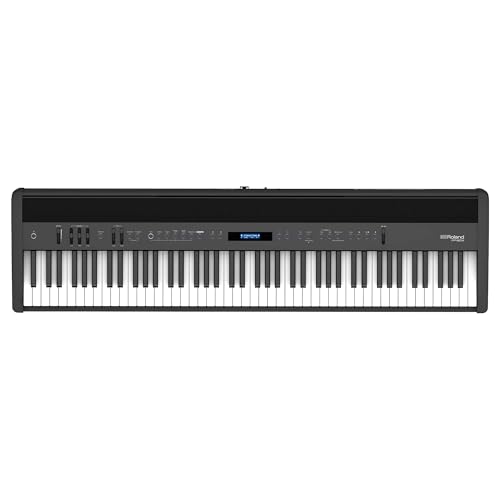 Roland FP-60X, Professionelles 88-Tasten Digital Piano, Leistungsfähiger Verstärker & Custom-Stereo-Lautsprecher, Integrierte Klangbearbeitung, Ausgewählte Sounds & Effekte, Schwarz