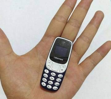 Image of Galaxy Star Electronics Smallest Keypad Mini Mobile Phone Dual Sim 4 G Support Light Weight (Blue)