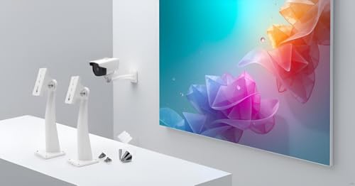 Image of Bectro Wall Mounting Bracket /Stand for CCTV Security Camera, Length 18 cm / 7 Inch with Adjustable Angle of 90 Degree, Indoor /Outdoor use (Pack of 2 Set)