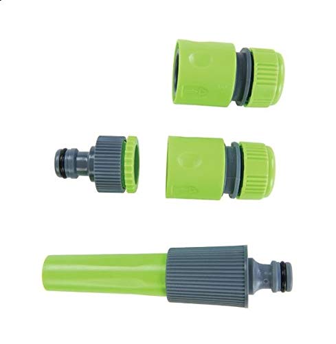 Mr Gadget's Solutions Silverline Garden Hose Pipe Connector Set 4 Piece