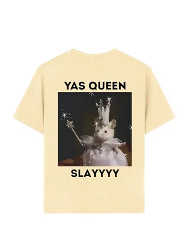 Floerns Girl's Graphic Short Sleeve T Shirts Crew Neck Drop Shoulder Summer Tee Tops