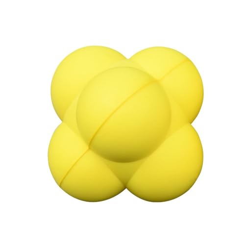 Pre-Sport Uncoated Foam Reaction Ball, Yellow