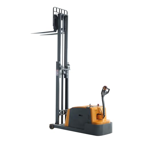 Aequanta Full Electric Counterbalanced Stacker 3300lbs Capacity, 118