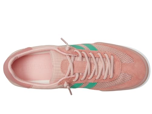 Steve Madden Women's Verdict Sneaker, Pink Multi, 9.5