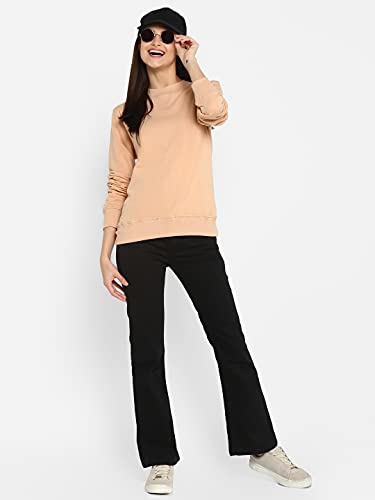 Image of Alan Jones Clothing Women's Cotton Round Neck Sweatshirt