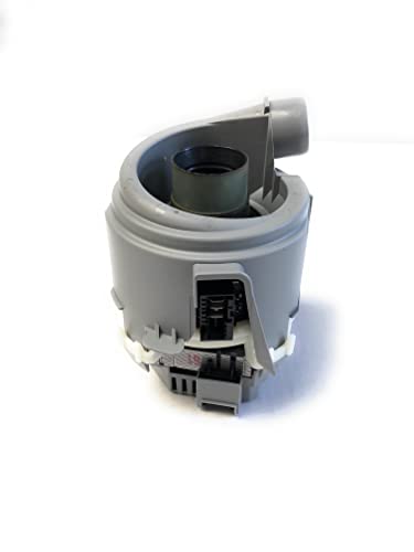 Preisvergleich Produktbild Laugenpumpe Heizpumpe Ablaufpumpe kompatibel zu Bosch 00651956 Geschirrspüler 1BS3615-6LA auch passend Küppersbusch 437844 mit Schlauchschelle Constructa Gaggenau Neff Balay