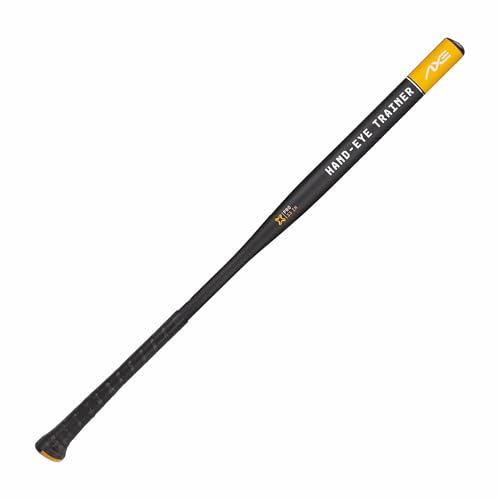 Axe | Hand-Eye Trainer | Skinny Barrel Baseball & Softball Bat | Pro Flared Handle (33)