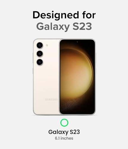 Ringke Onyx Compatible with Samsung Galaxy S23 5G Case Cover Rugged Flexible Durable Anti-Slip TPU Protection Shockproof Samsung S23 Back Cover - Black