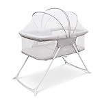MFSLOVE Foldable Baby Crib With Mosquito Net Baby Bed Infants Travel Cot,gift for Baby and newborn
