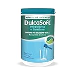 DulcoSoft Irregolarità e Gonfiore, Lassativo Delicato con Macrogol e Simeticone, Senza Glutine Senza Zucchero Senza Lattosio - Rimedi Stitichezza Adulti e Bambini, per Stipsi e Pancia Gonfia (200g)