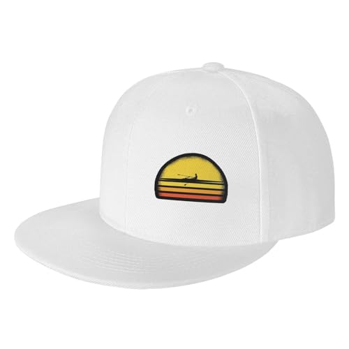 Rowing Retro Adjustable Outdoor Baseball Hat Flat Hat2