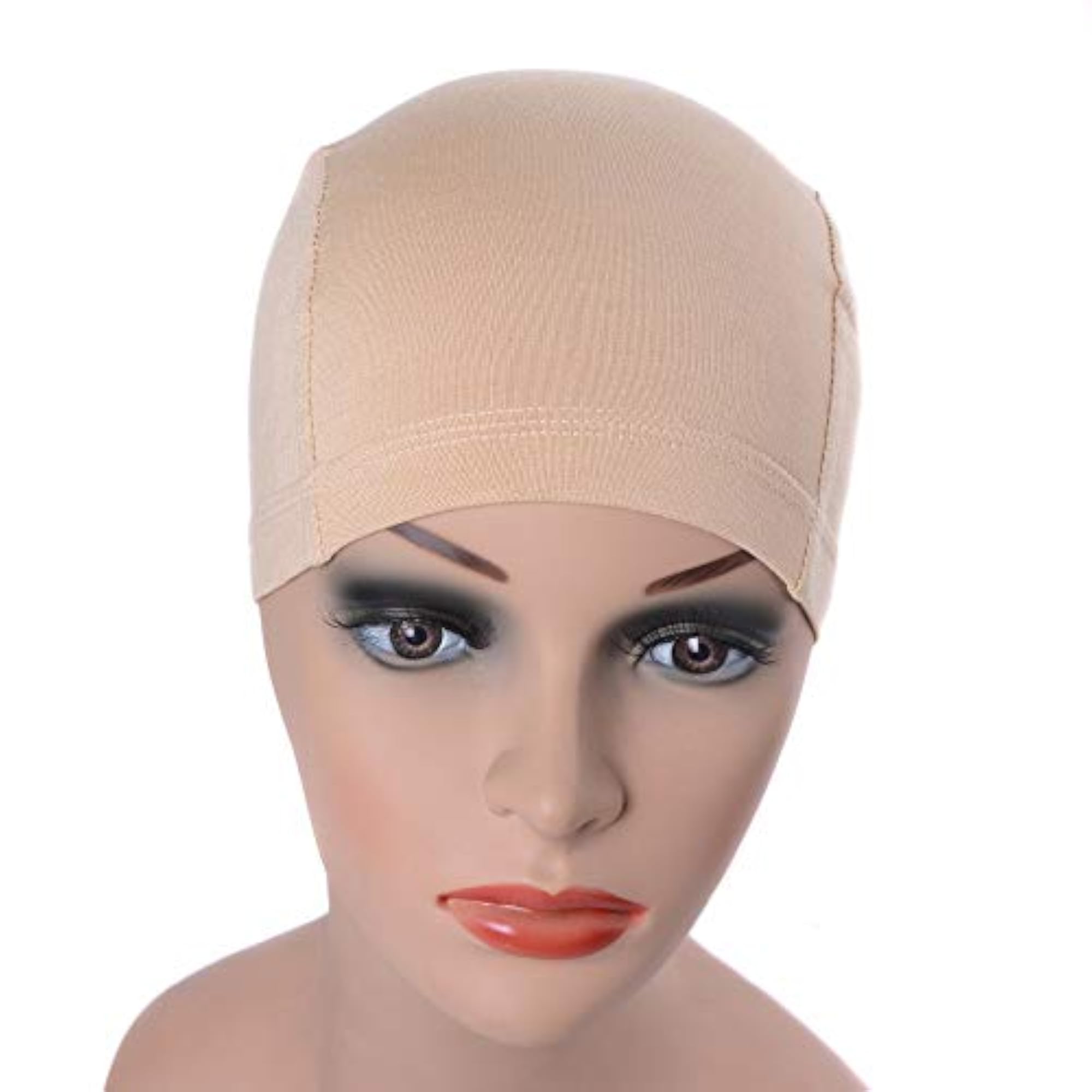 Bamboo Fiber Wig Cap, Comfortable Elastic Design