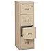 FireKing Turtle Vertical 2 Drawer Legal and Letter Fire Safe File Cabinet with Key Lock, 1 Hour Fire Rated, UL Rated & Water Resistant Home Safe, Filing Cabinet, Made in The USA, Parchment