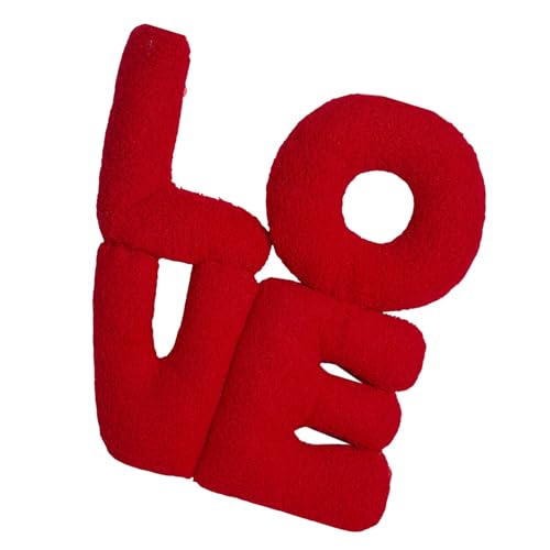 HNsdsvcd Love XO - Cojines de peluche con forma de cojín, decoración de cumpleaños, día de San Valentín