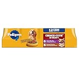 Pedigree Choice Cuts in Gravy Adult Canned Soft Wet Dog Food, Prime Rib & Chicken, 13.2 oz. Cans (12 Count, Pack of 1)