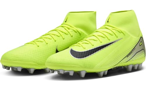 Nike Mens Zm Superfly 10 Academy Ag Volt/Black2