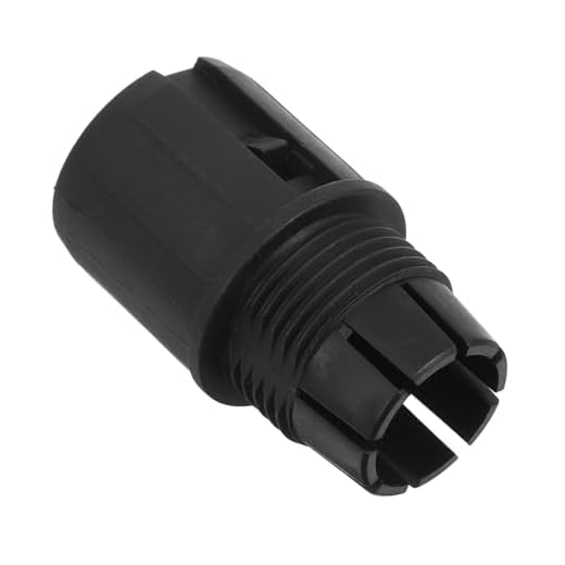 VILLCASE Tuerca de columna de ventilador accesorios para ventiladores de pie partes del ventilador de pie accesorios para ventiladores de piso de polivinilo Black