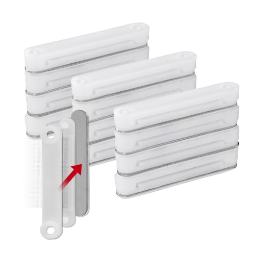 EASYmaxx Insect Protect Magnete zum Kleben für Insektenschutzgitter | Magnetplättchen selbstklebend | 12 Magnete selbstklebend für Fliegengitter Fenster | Moskitonetz Magnet