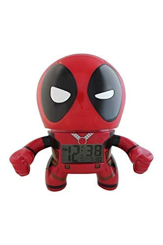 BulbBotz Marvel Deadpool Alarm Clock Wecker
