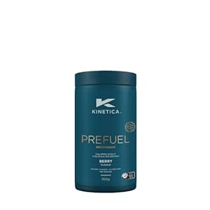 Kinetica PreFuel, Pre Workout, 5.9g Amino Acids & 2.3g BCAA’s per Serving, 30 Servings, Berry, 300g