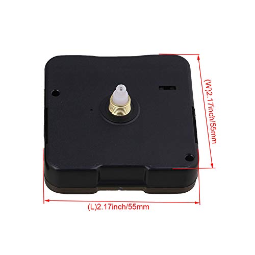 Bqlzr Clock Mechanism Kit Quartz Quiet Movement 55 X 55Mm Motor With Hand Gaskets Nut Pack Of 2 #TOP4