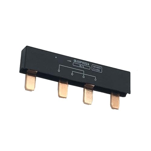 Busbar 2P 63A en cuivre carré pour ligne d'arrivée de boîte intérieure