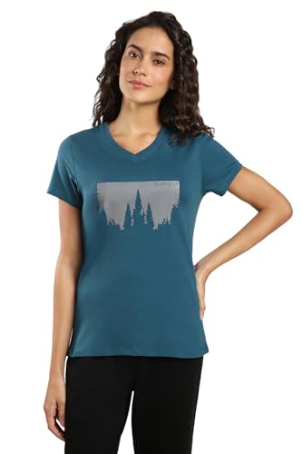Image of Van Heusen Women's Cotton Relaxed Fit T-Shirt