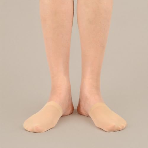 Image of Fashion Liner Toe Topper Socks for Women Invisible Hidden Half Socks Good for Sandal or Dress Shoes 5-Pairs