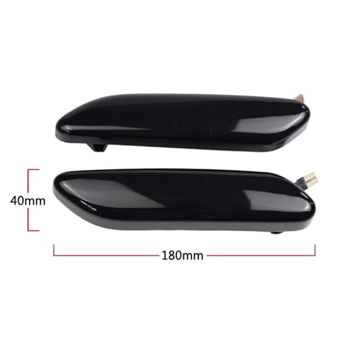 Clignotant de voiture LED dynamique fumé de haute précision pour Mini Paceman R61 - 2