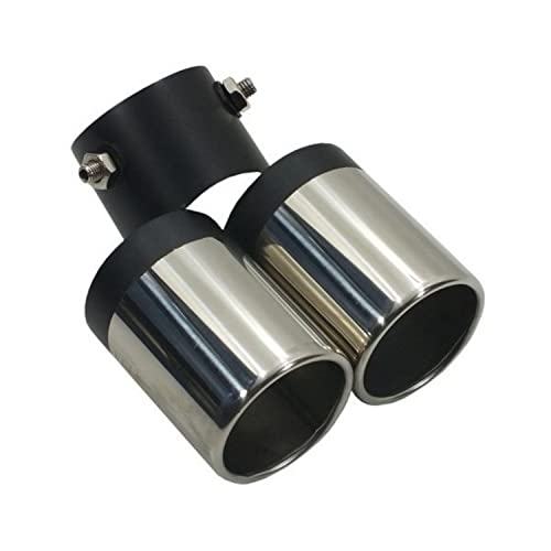 Ponteira Dupla Escapamento Esportivo Aço Inox