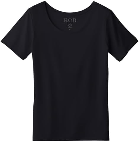 [ReD] 【公式】 リカバリーウェア Uネックインナー 半袖 レディース M ブラック インナー 疲労回復 血行促進 一般医療機器 バイタルテック