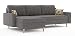 Sofini Ecksofa Etna mit Schlaffunktion! Best ECKSOFA! Eckcouch mit Bettkästen! (Lux 06)