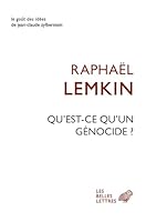 Qu'est-CE Qu'un Genocide ? (French Edition) 2251457186 Book Cover