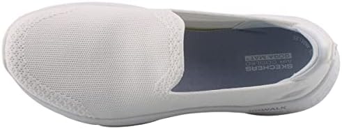 Skechers Women's Low-Top Trainers, White Textile Trim, 7 | Image 4